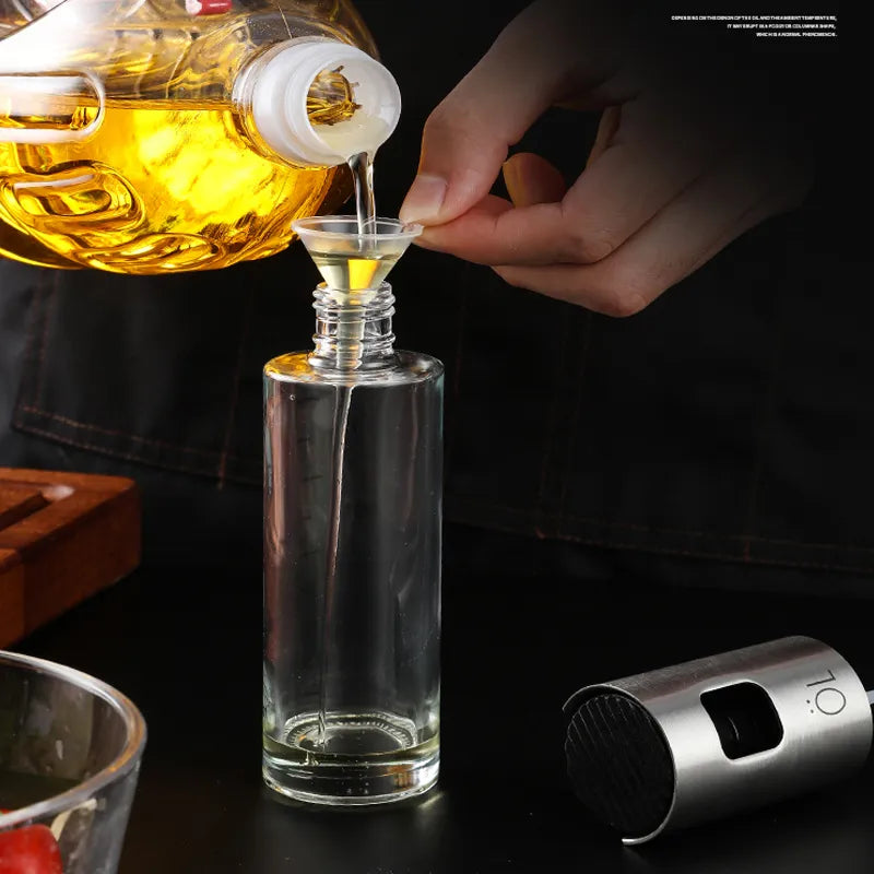 Kitchen Push Type Spray Olive Oil Sprayer